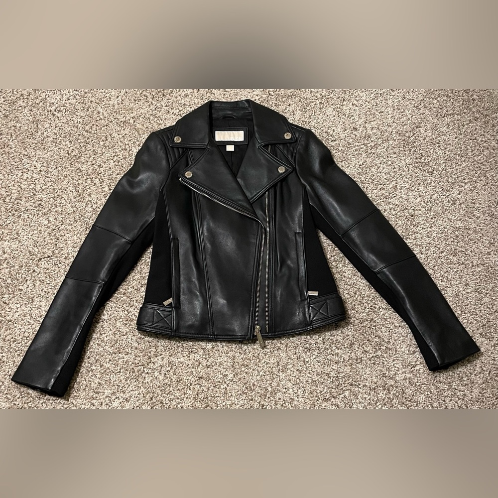 NWOT Michael Kors Leather Jacket